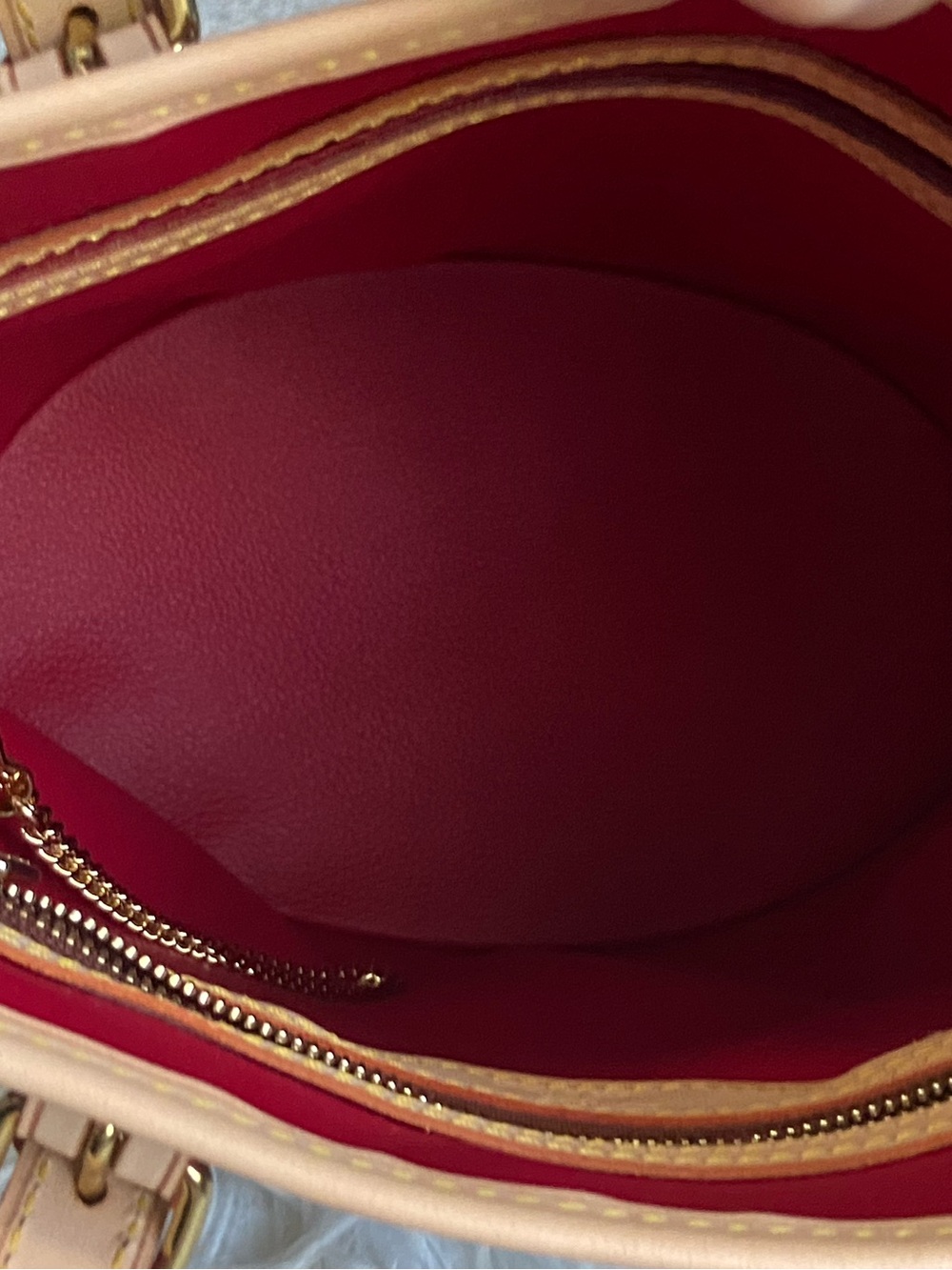 Louis Vuitton Cherry Monogram Bucket Cerise Bag with Pouch M95012 - Picture 5 of 12